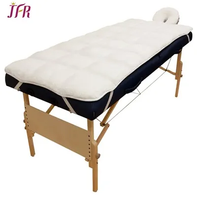 Conjunto de almofada de lã para mesa de massagem