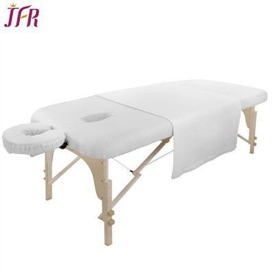 Capa de cama de massagem com furo