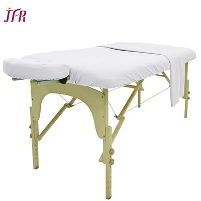 Lençóis planos para mesa de massagem